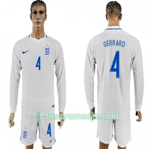 Engleska Dres Gerarrd 4 Domaći Svjetsko prvenstvo 2018 Dugim Rukavima Engleska Dres Gerarrd 4 Domaći Svjetsko prvenstvo 2018 Dugim Rukavima